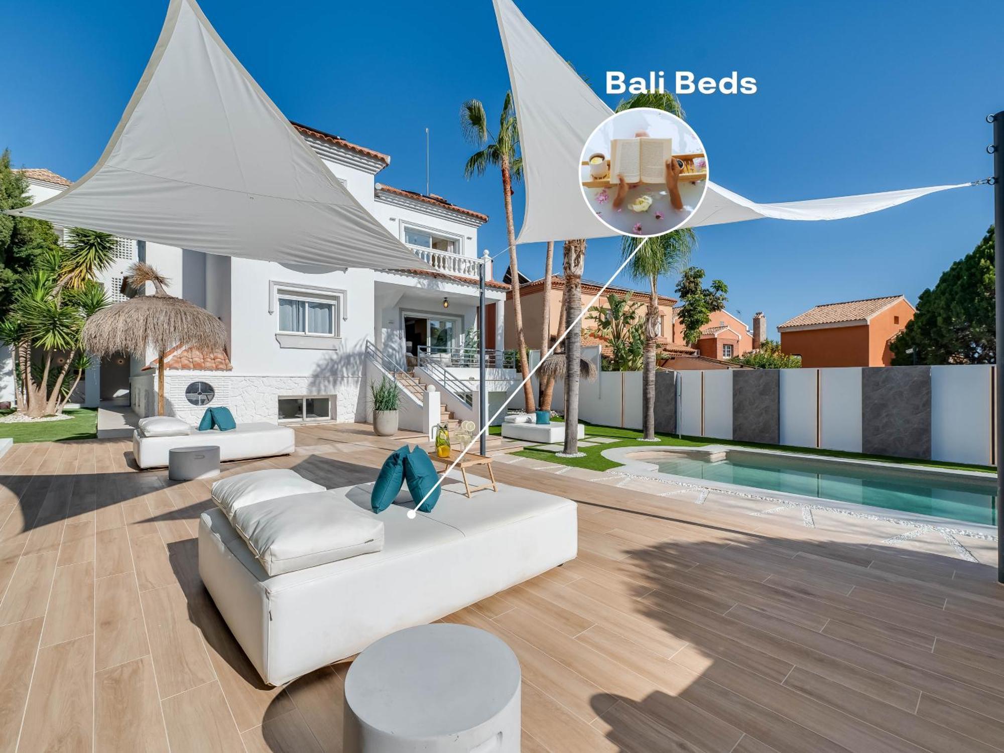 Vacation Marbella I Sunny Camelia Villa Heated Pool, Recently Renovated, Best Residential Neighborhood In Benalmadena, Short Walk To The Beach, Cinema Room Eksteriør bilde